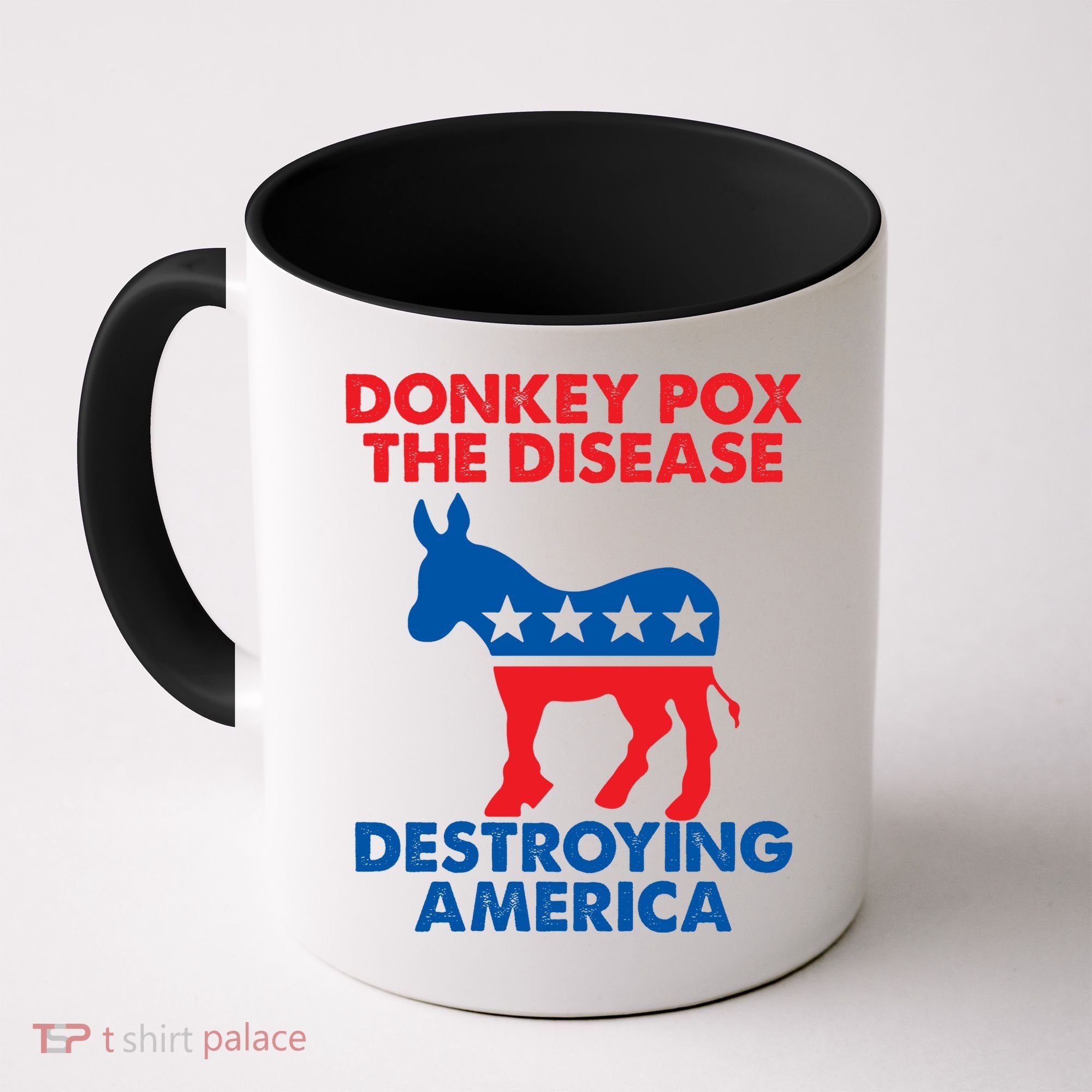 Donkey Pox The Disease Destroying America DonkeyPox Coffee Mug