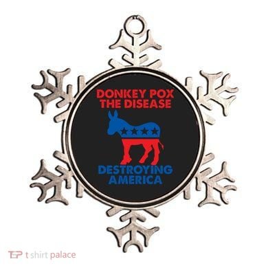 Donkey Pox The Disease Destroying America DonkeyPox Ornament
