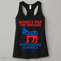 Donkey Pox The Disease Destroying America DonkeyPox Women's Tank Top thumb 3