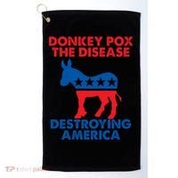 Donkey Pox The Disease Destroying America DonkeyPox Golf Towel thumb 0