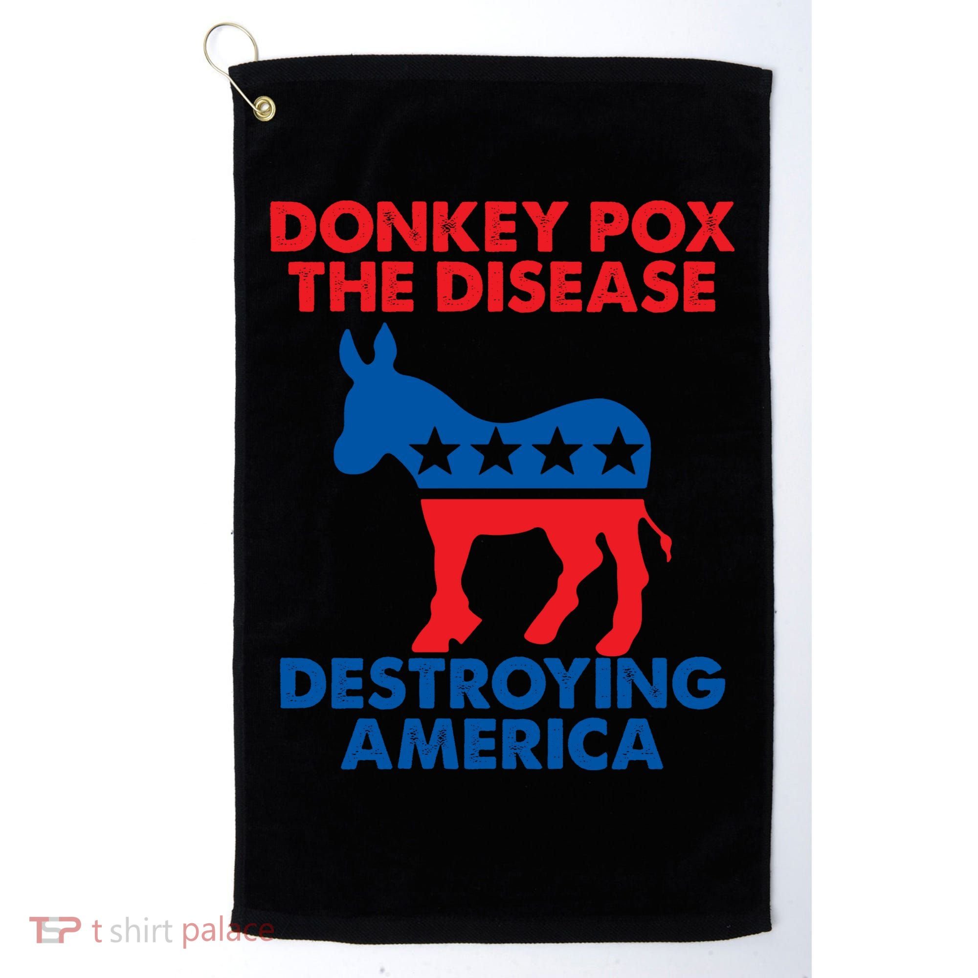 Donkey Pox The Disease Destroying America DonkeyPox Golf Towel