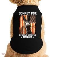 Donkey Pox The Disease Destroying America Donkeypox Funny Doggie Tank thumb 0