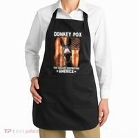 Donkey Pox The Disease Destroying America Donkeypox Funny Apron thumb 2