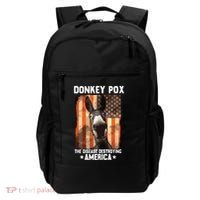 Donkey Pox The Disease Destroying America Donkeypox Funny Backpack thumb 0