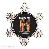 Donkey Pox The Disease Destroying America Donkeypox Funny Ornament thumb 0