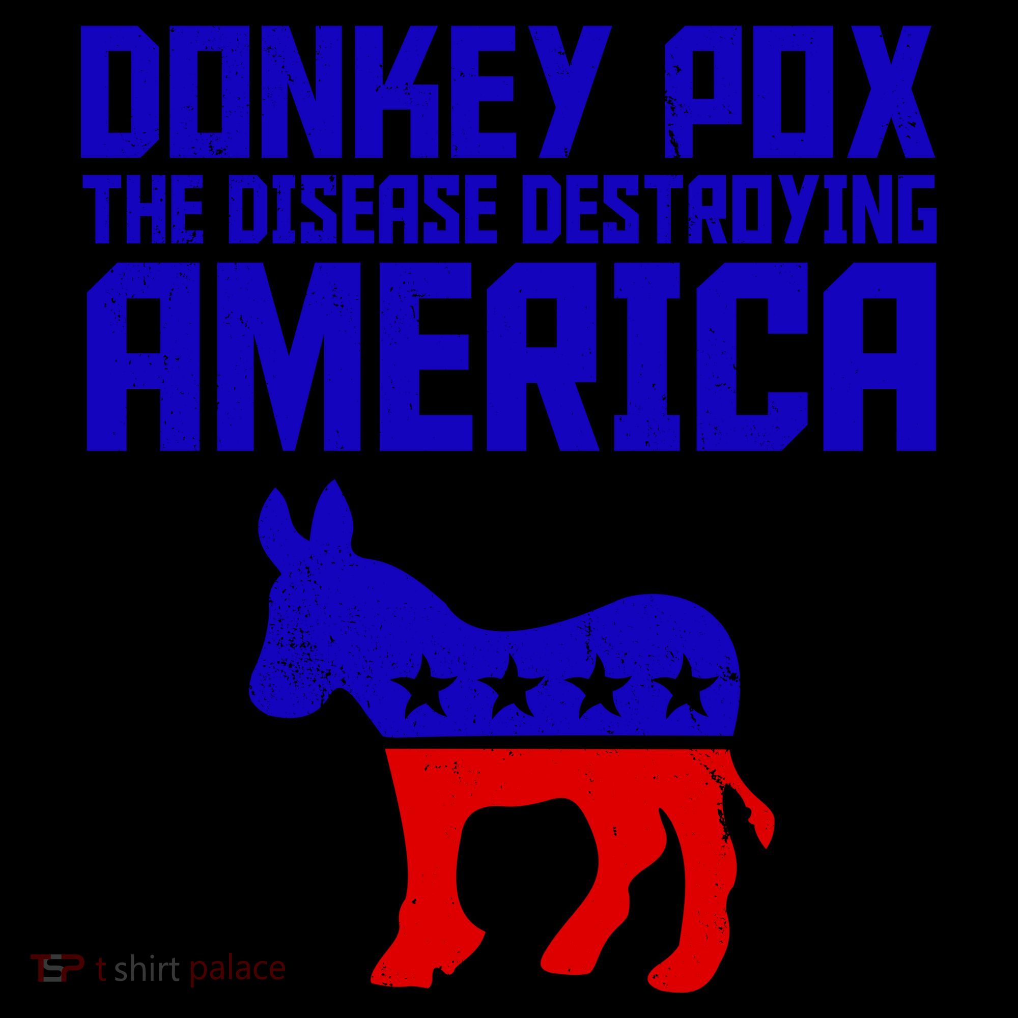 Donkey Pox The Disease Destroying America Anti Biden Coffee Mug