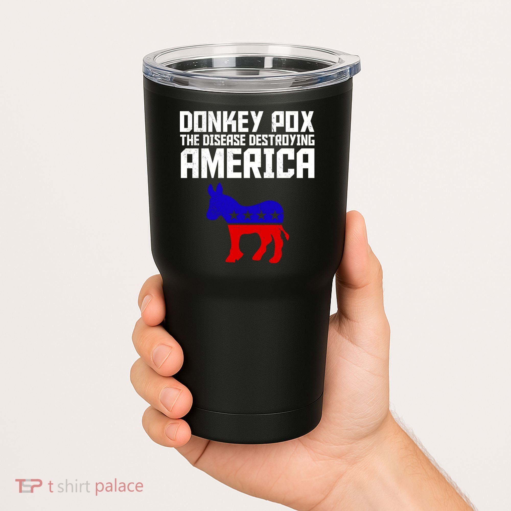 Donkey Pox The Disease Destroying America Anti Biden Tumbler