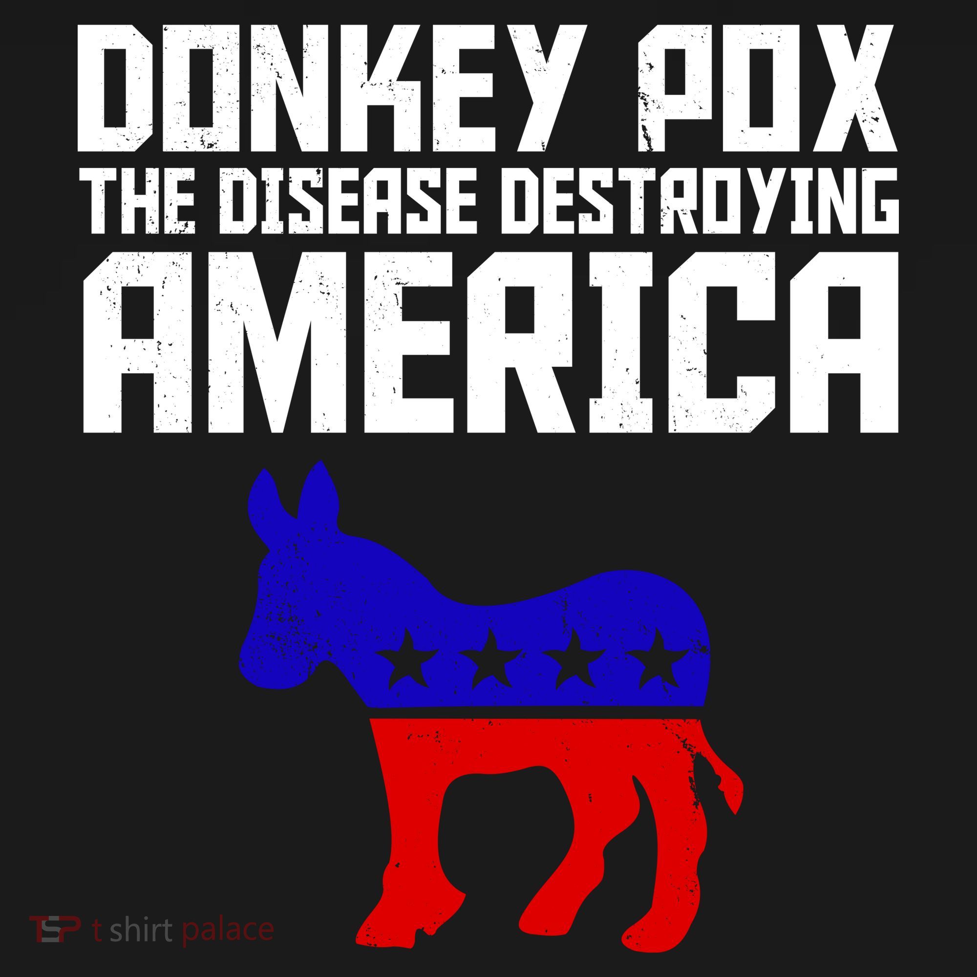 Donkey Pox The Disease Destroying America Anti Biden Mousepad