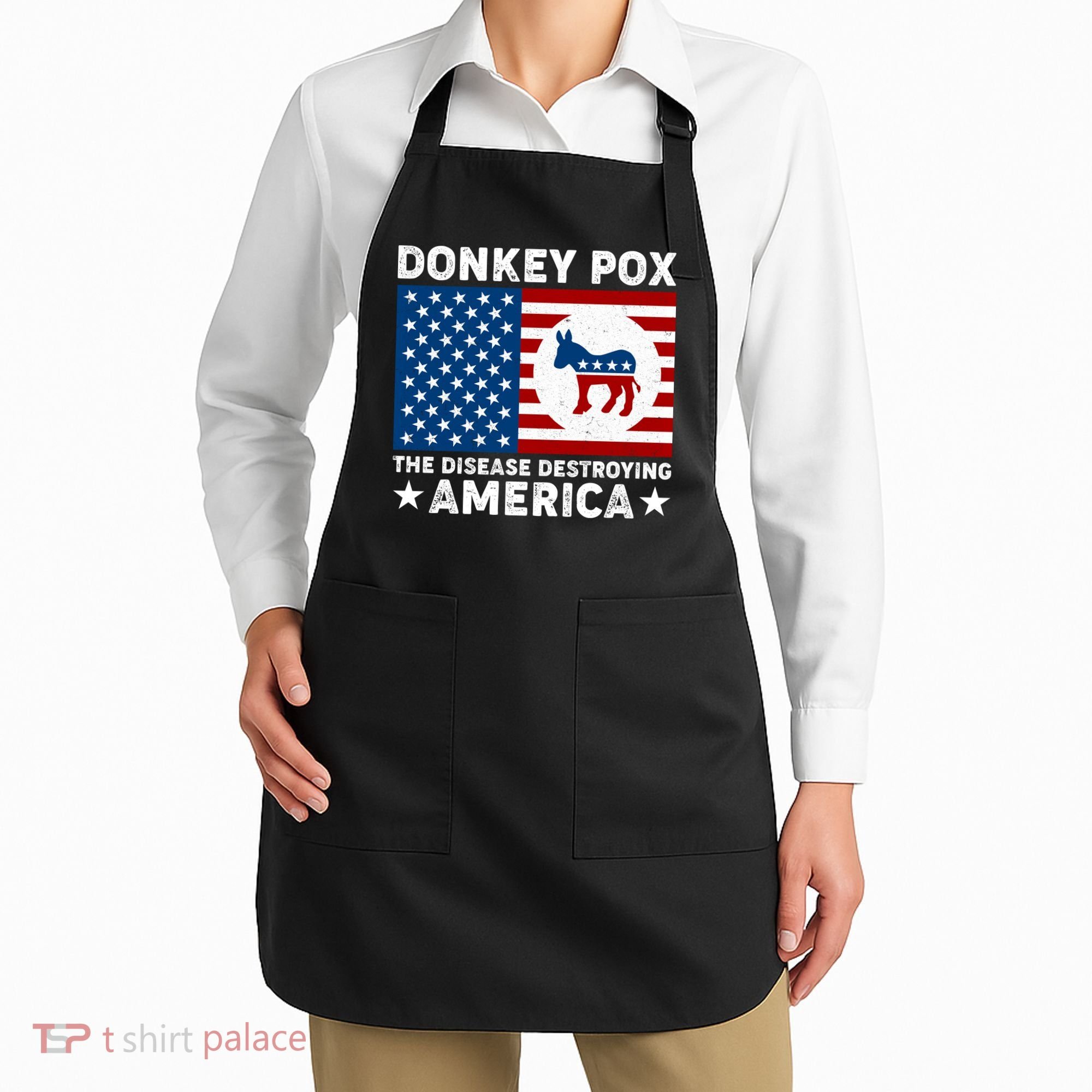 Donkey Pox The Disease Destroying America Apron