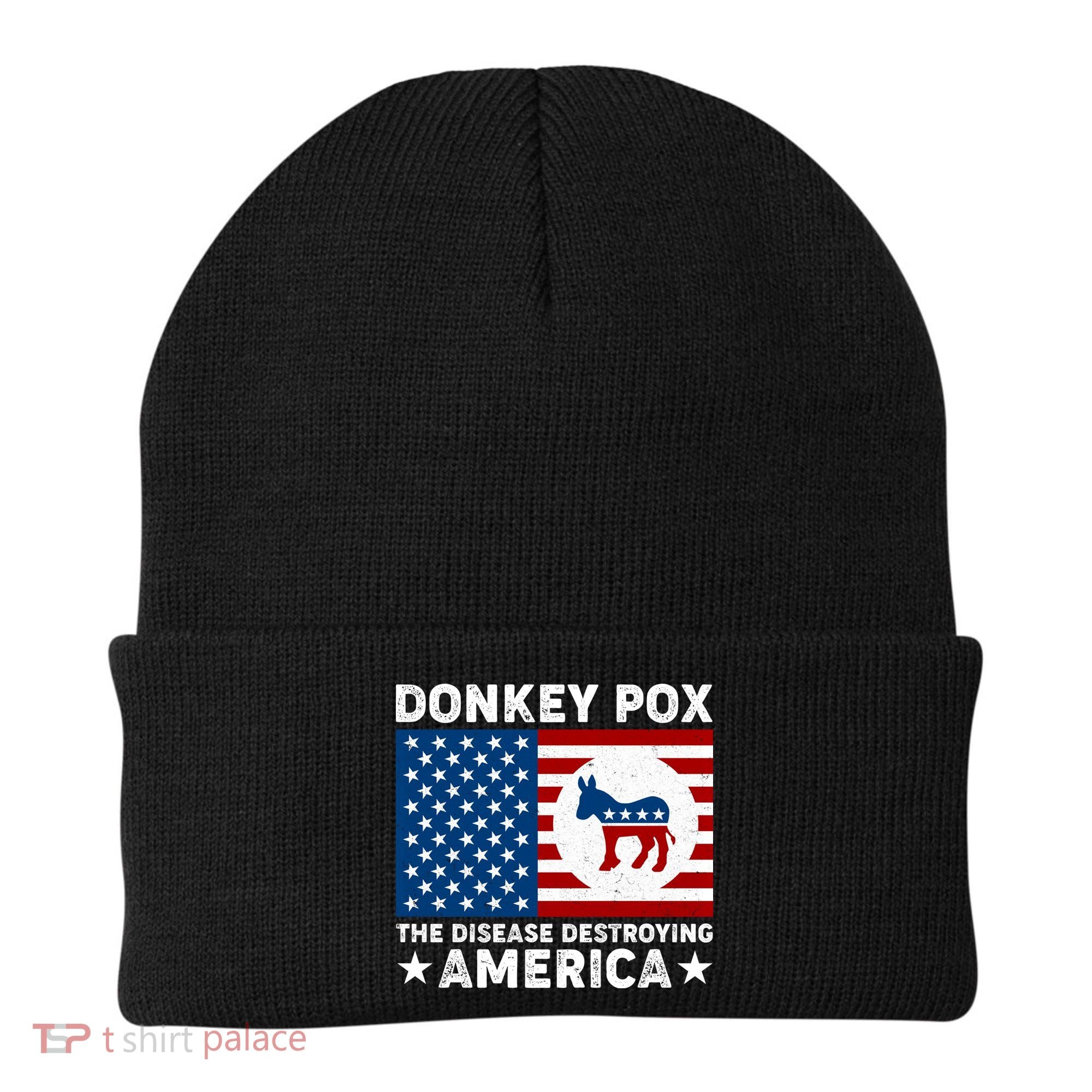 Donkey Pox The Disease Destroying America Beanie
