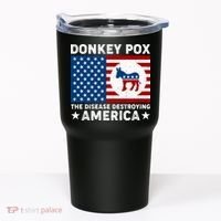 Donkey Pox The Disease Destroying America Tumbler thumb 0