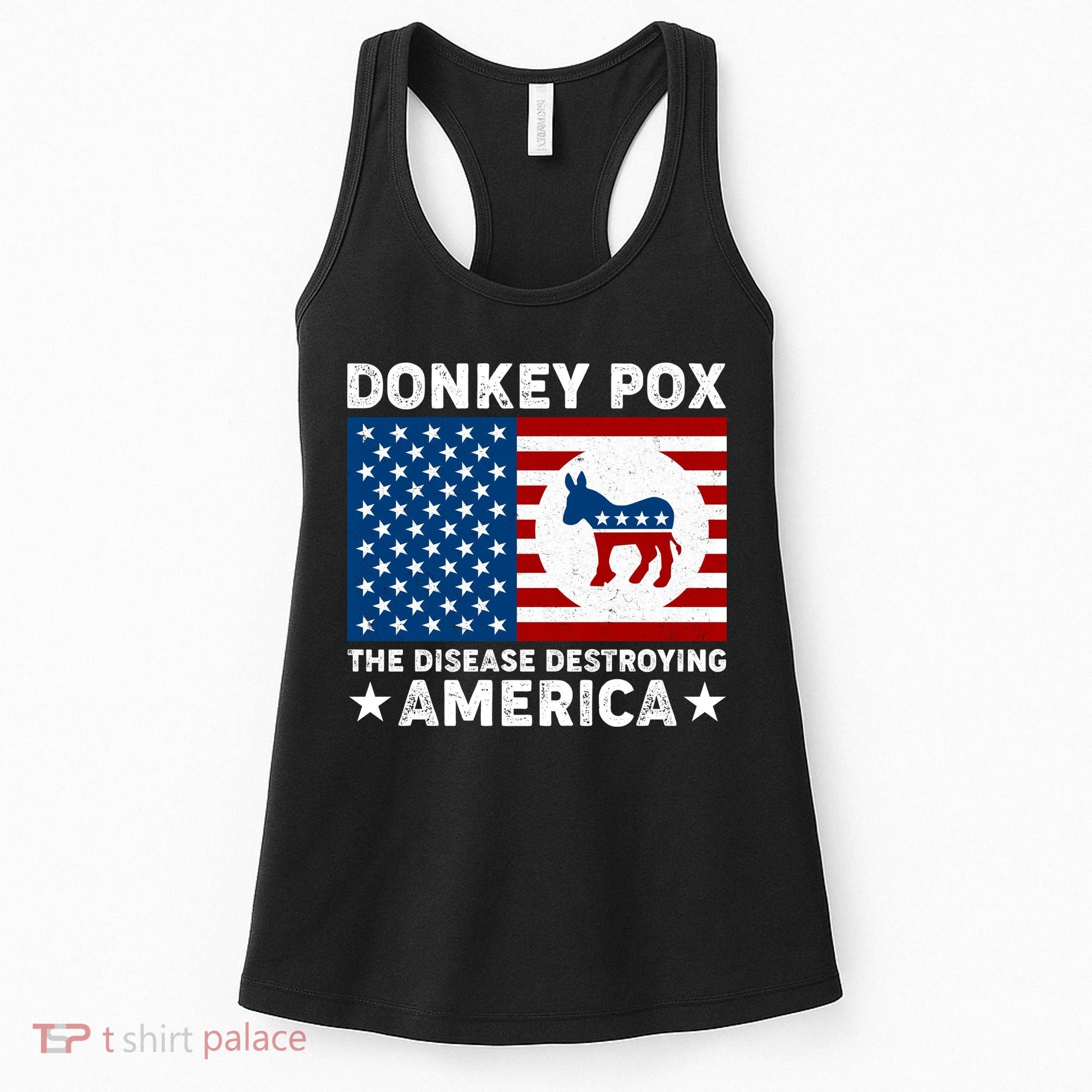 Donkey Pox The Disease Destroying America Women's Tank Top