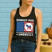 Donkey Pox The Disease Destroying America Women's Tank Top thumb 2