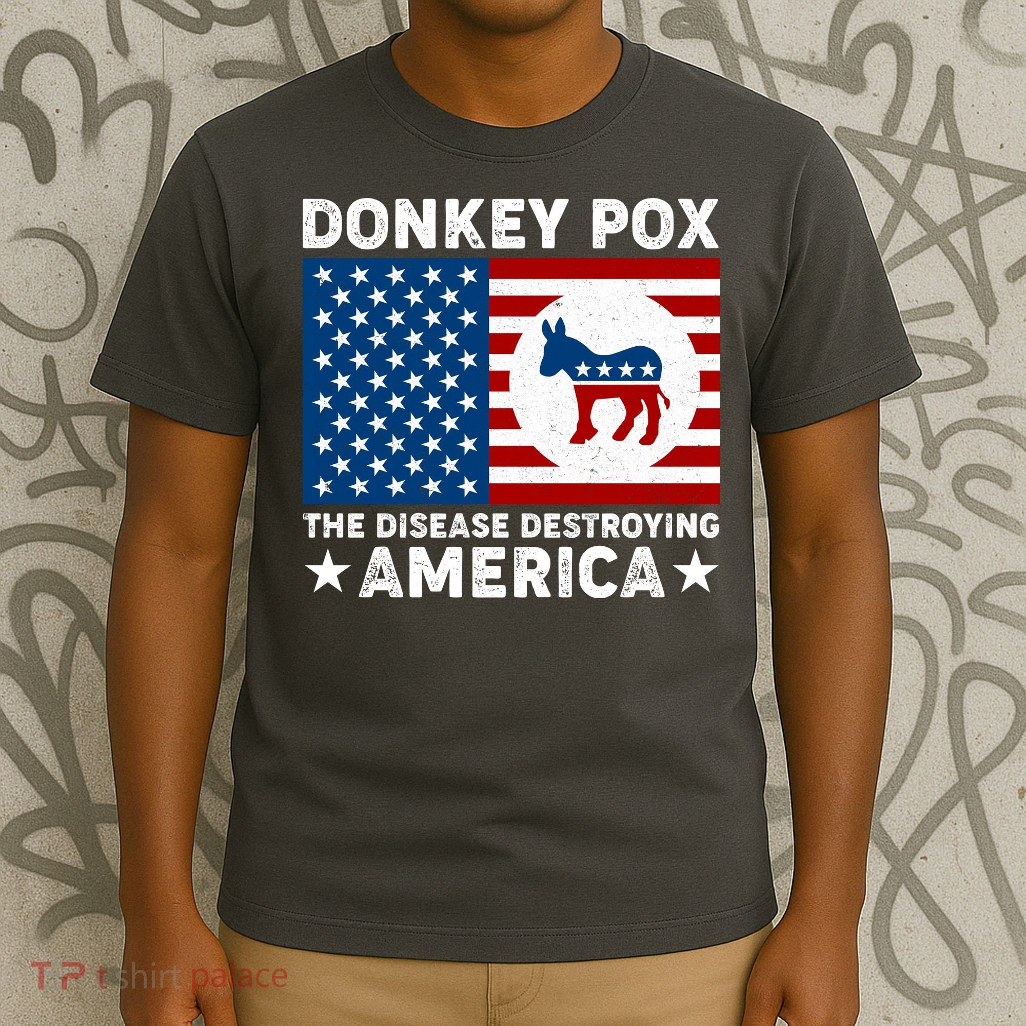 Donkey Pox The Disease Destroying America T-Shirt