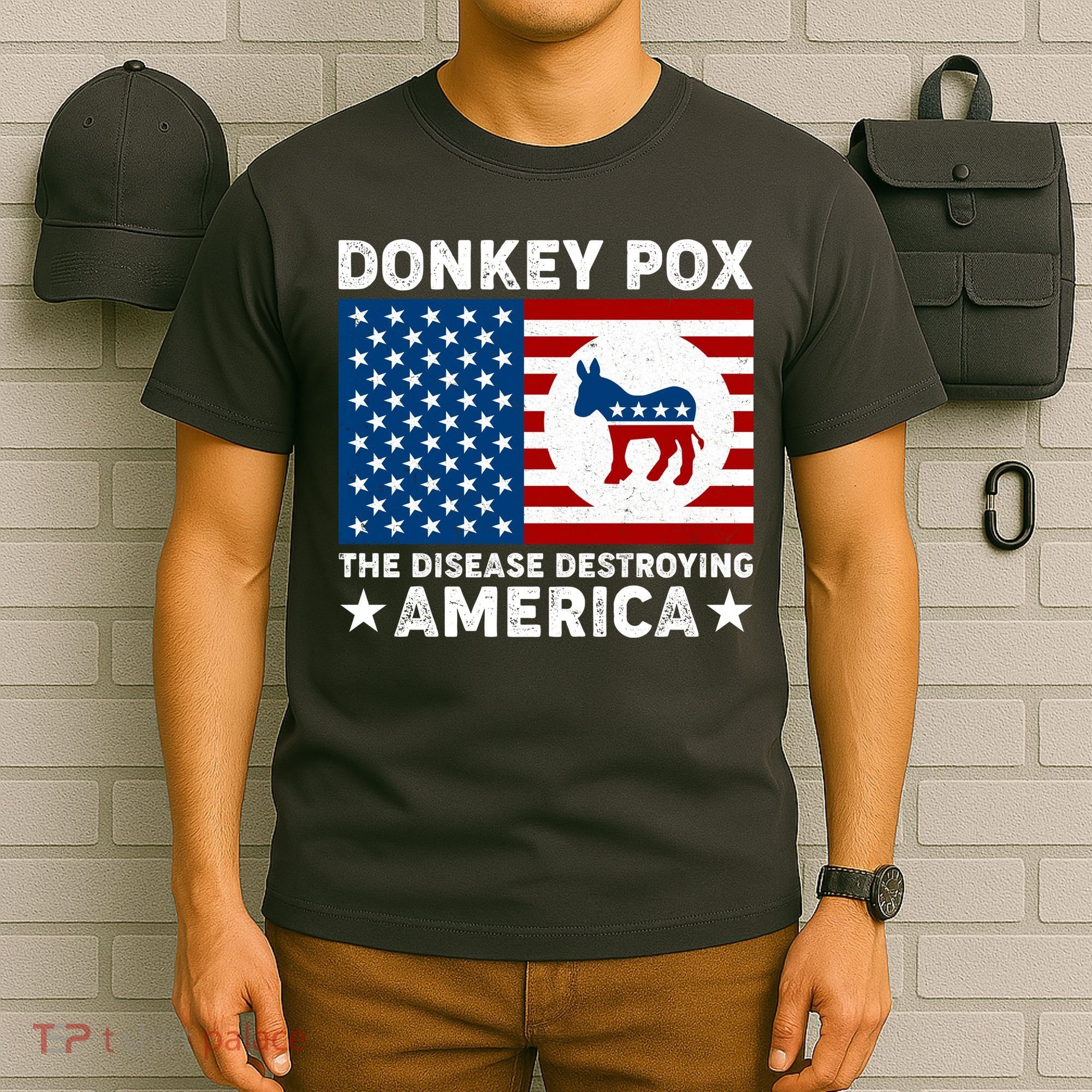 Donkey Pox The Disease Destroying America T-Shirt