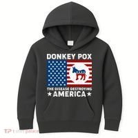Donkey Pox The Disease Destroying America Kids Hoodie thumb 0