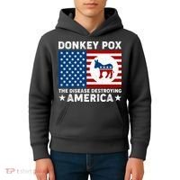 Donkey Pox The Disease Destroying America Kids Hoodie thumb 4