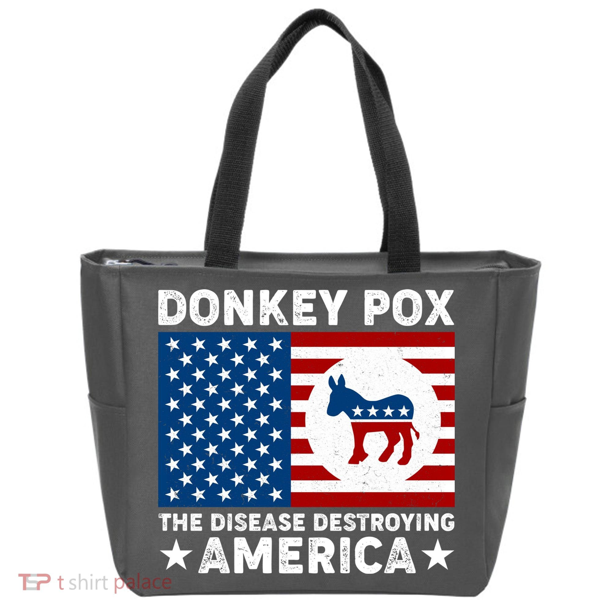 Donkey Pox The Disease Destroying America Tote Bag