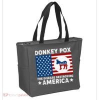 Donkey Pox The Disease Destroying America Tote Bag thumb 2