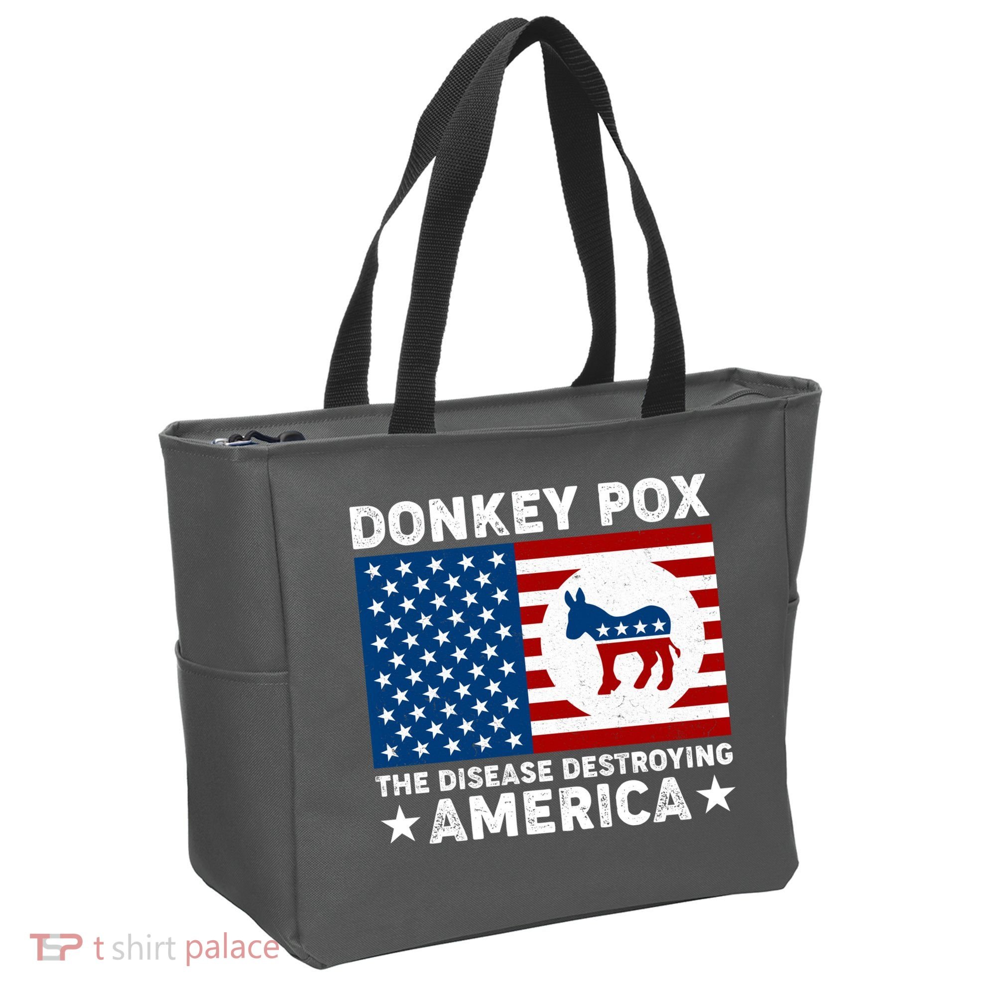 Donkey Pox The Disease Destroying America Tote Bag