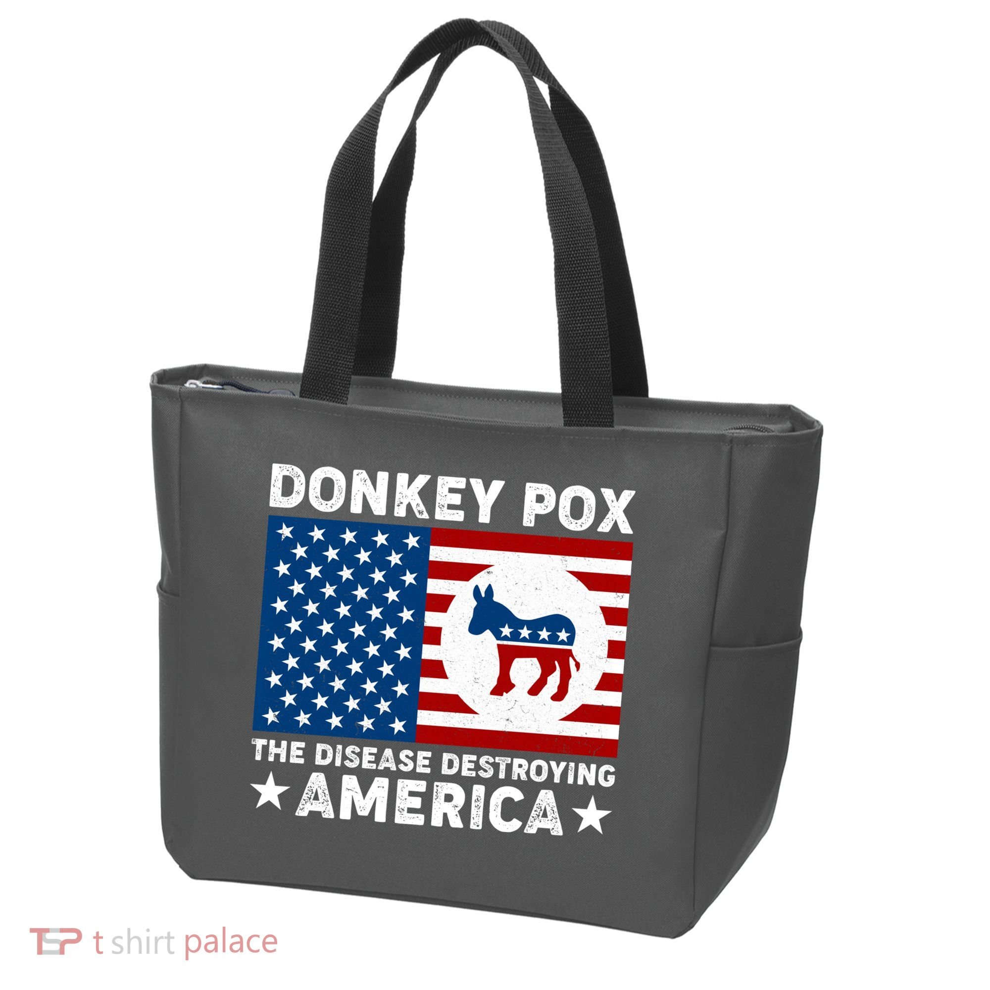 Donkey Pox The Disease Destroying America Tote Bag
