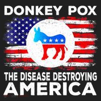 Donkey Pox The Disease Destroying America Funny Republican Beanie thumb 2