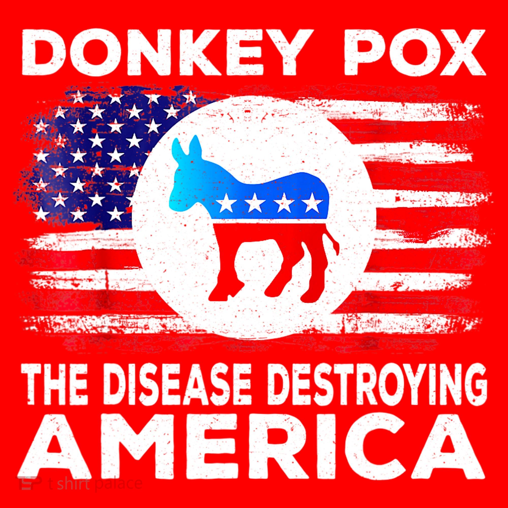 Donkey Pox The Disease Destroying America Funny Republican Visor