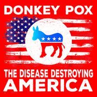 Donkey Pox The Disease Destroying America Funny Republican Tote Bag thumb 4