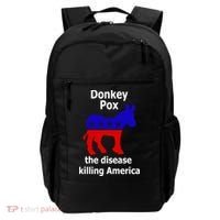 Donkey Pox The Disease Killing America Anti Liberal Backpack thumb 0