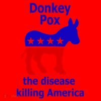 Donkey Pox The Disease Killing America Anti Liberal Santa Hat thumb 1