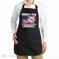 Donkey Pox The Disease Destroying America Funny Anti Biden Apron thumb 2