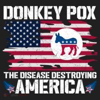 Donkey Pox The Disease Destroying America Funny Anti Biden Hat thumb 2