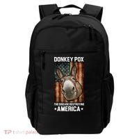 Donkey Pox The Disease Destroying America Funny Backpack thumb 0