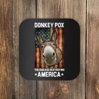 Donkey Pox The Disease Destroying America Funny Coaster thumb 0