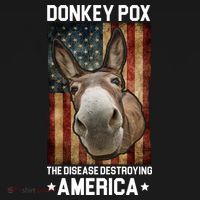 Donkey Pox The Disease Destroying America Funny Women's Tank Top thumb 5