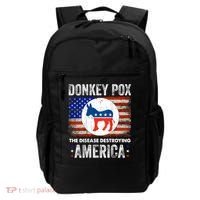 Donkey Pox The Disease Destroying America Funny Backpack thumb 0