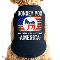 Donkey Pox The Disease Destroying America Funny Doggie Tank thumb 0
