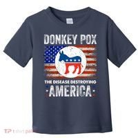 Donkey Pox The Disease Destroying America Funny Toddler T-Shirt thumb 0