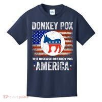 Donkey Pox The Disease Destroying America Funny Kids T-Shirt thumb 0