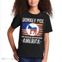 Donkey Pox The Disease Destroying America Funny Kids T-Shirt thumb 2