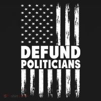 Defund Politicians USA Flag Women's Tank Top thumb 5
