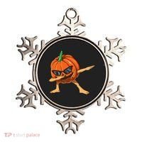 Dabbing Pumpkin With Glasses Halloween Pumpkin Dabbing Dab Gift Ornament thumb 0