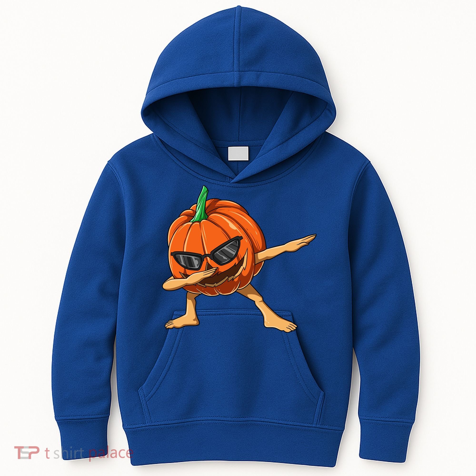 Dabbing Pumpkin With Glasses Halloween Pumpkin Dabbing Dab Gift Kids Hoodie