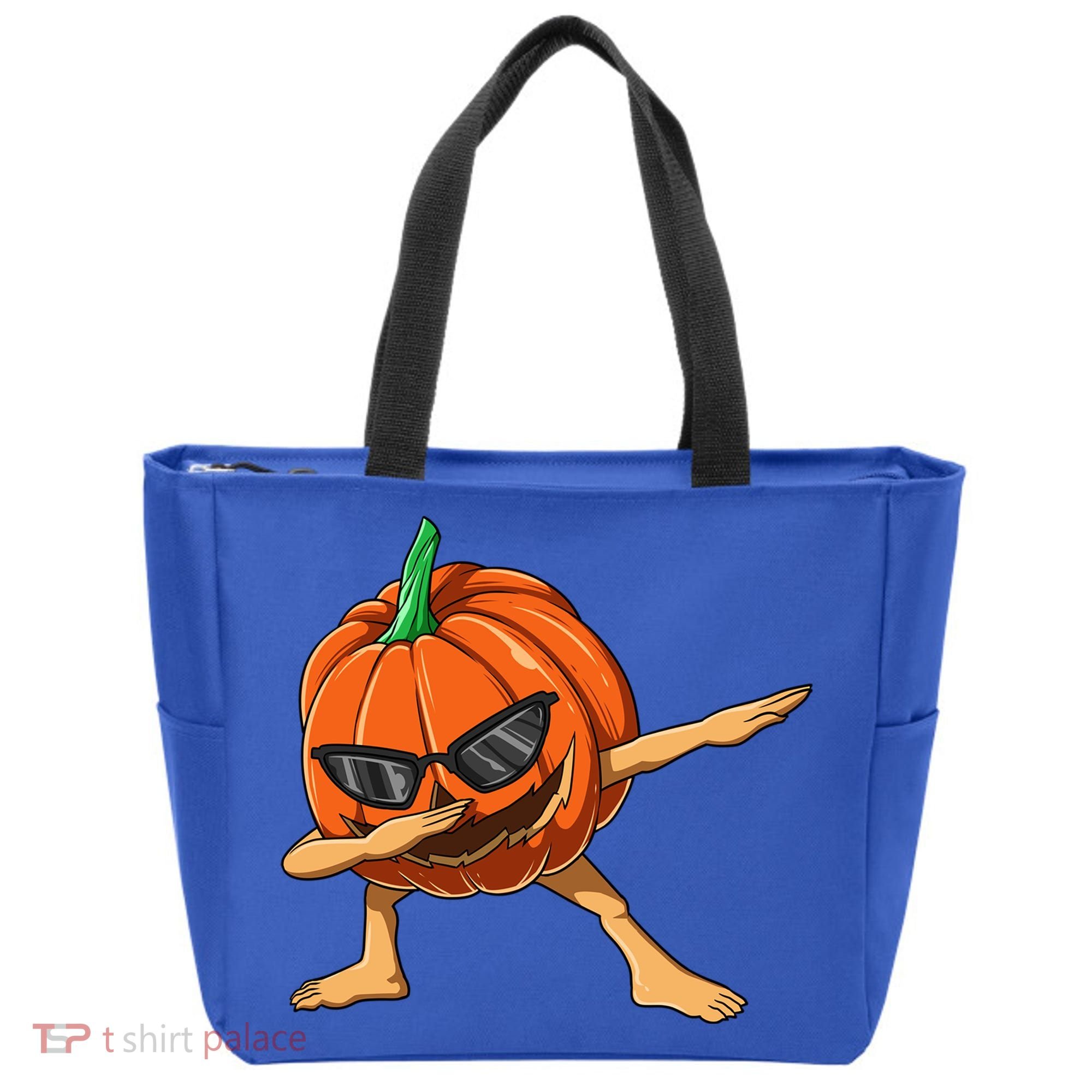 Dabbing Pumpkin With Glasses Halloween Pumpkin Dabbing Dab Gift Tote Bag