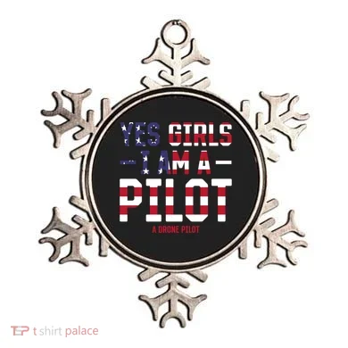 Drone Pilot Yes I Am A Pilot A Drone Pilot Gift Ornament