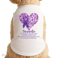 Dementia Quote AlzheimerS Support Doggie Tank thumb 0