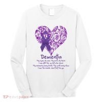 Dementia Quote AlzheimerS Support Long Sleeve Shirt thumb 0