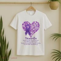 Dementia Quote AlzheimerS Support T-Shirt thumb 2