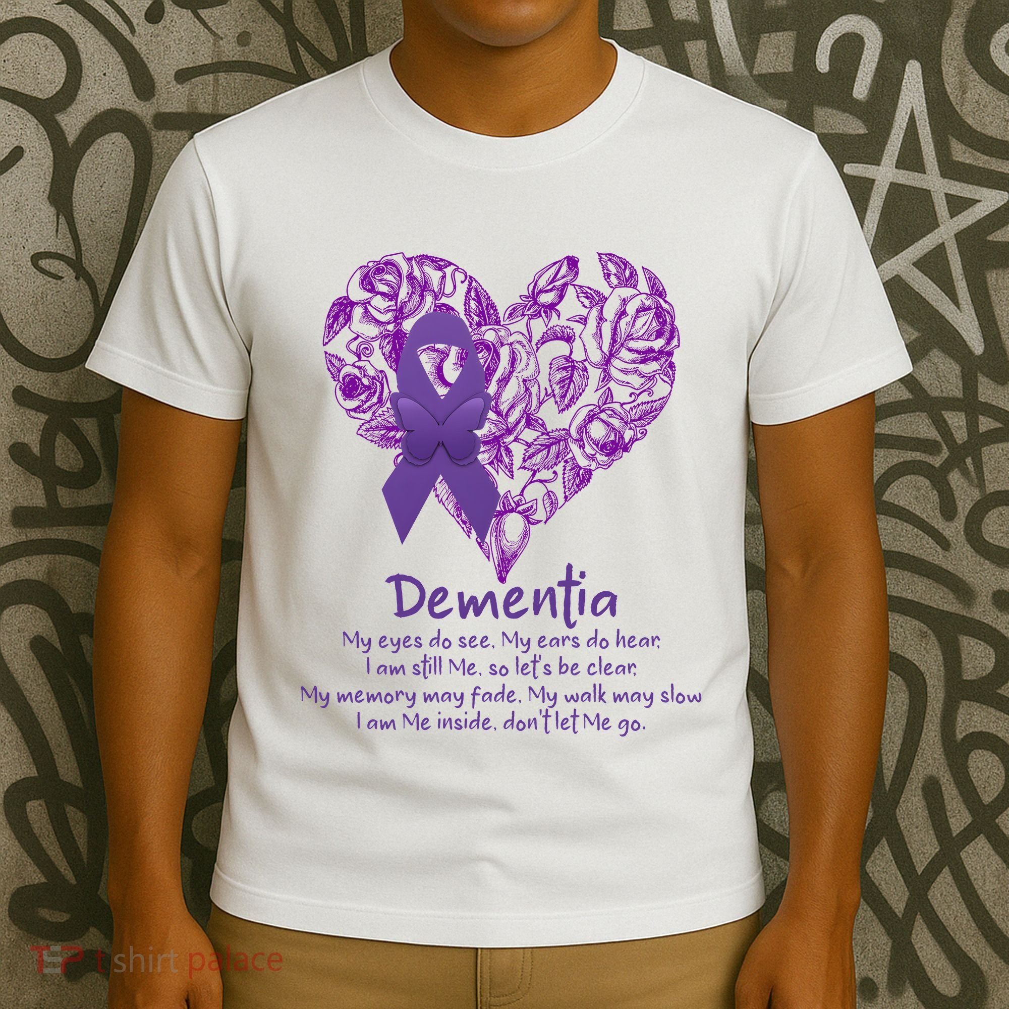Dementia Quote AlzheimerS Support T-Shirt