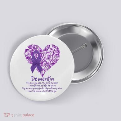 Dementia Quote AlzheimerS Support Button